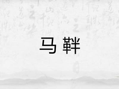 马靽