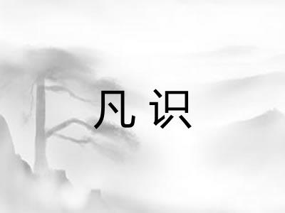 凡识