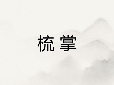 梳掌