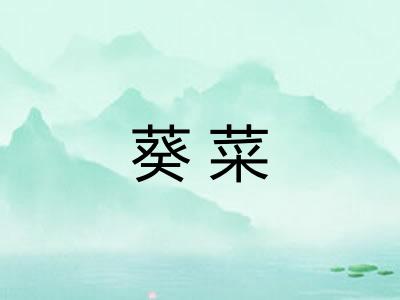 葵菜