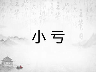 小亏