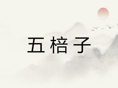 五棓子