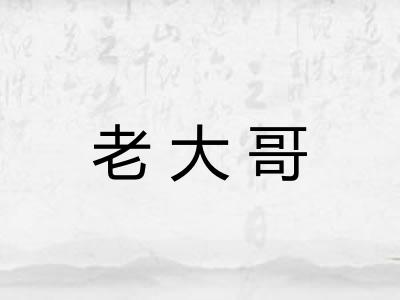 老大哥