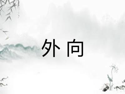 外向