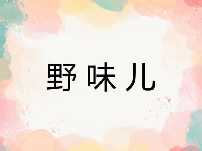 野味儿