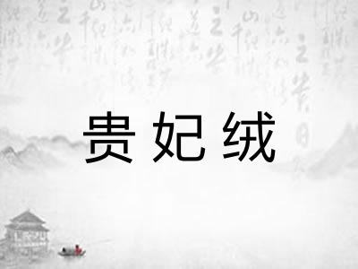 贵妃绒