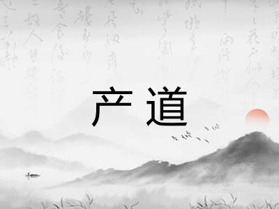 产道
