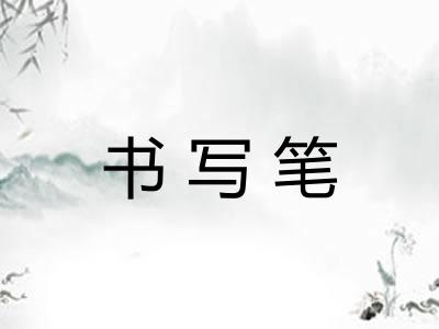 书写笔