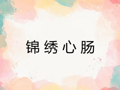 锦绣心肠