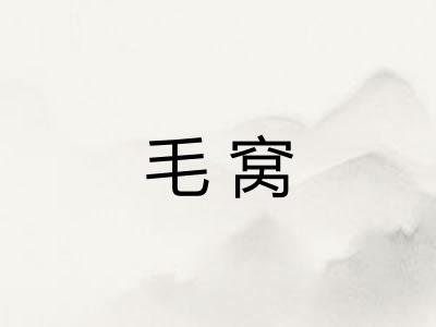 毛窝