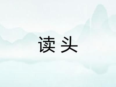 读头