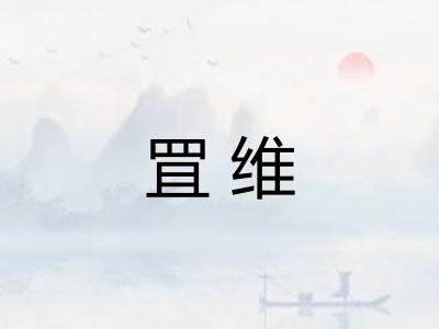 罝维