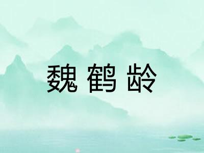 魏鹤龄