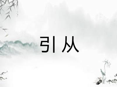 引从