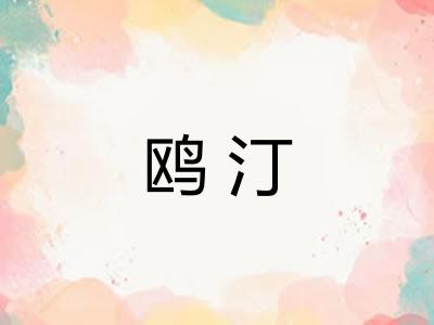 鸥汀