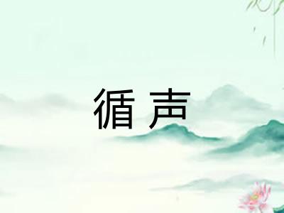 循声
