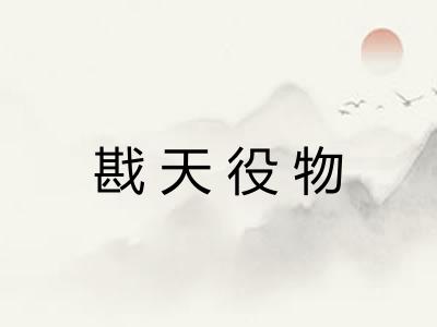 戡天役物