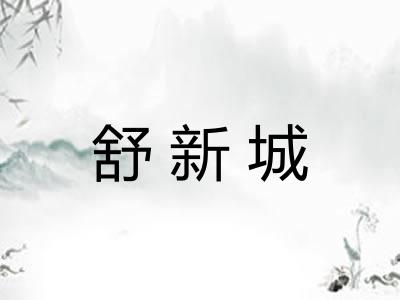 舒新城