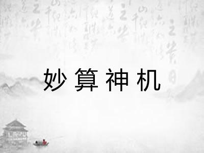 妙算神机
