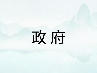 政府