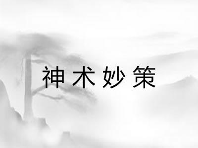 神术妙策