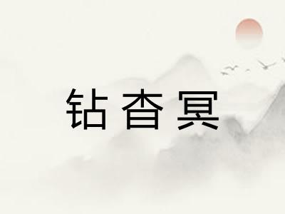 钻杳冥
