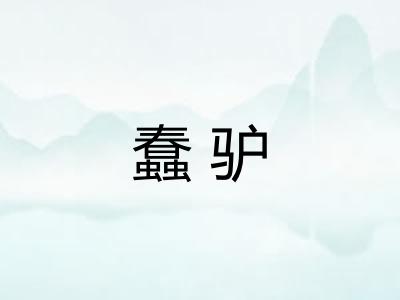 蠢驴
