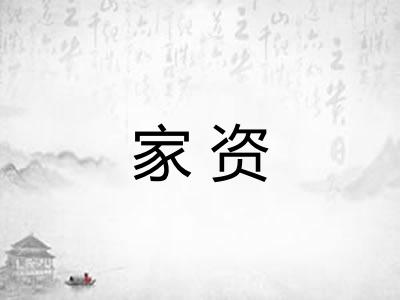 家资