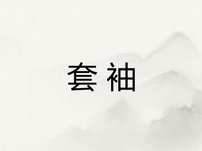 套袖