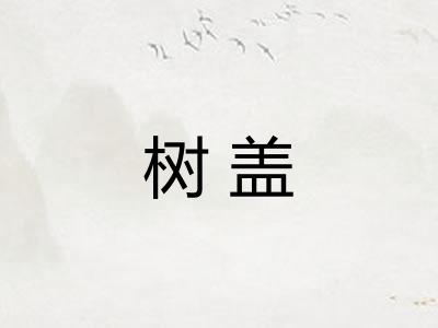 树盖