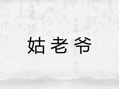 姑老爷
