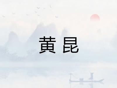 黄昆