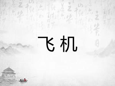 飞机