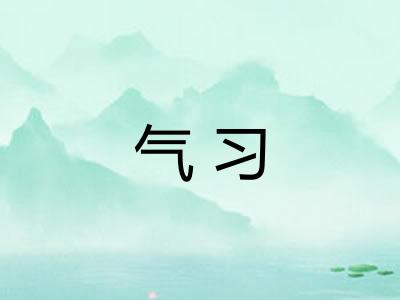 气习