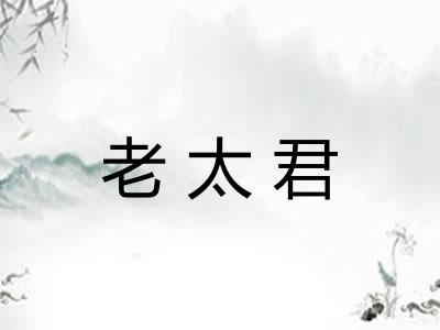 老太君