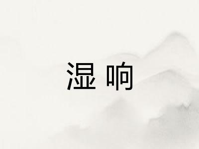 湿响