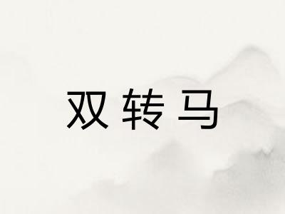 双转马