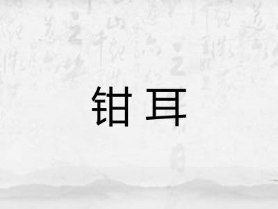 钳耳