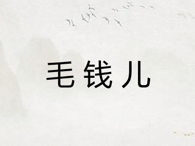 毛钱儿