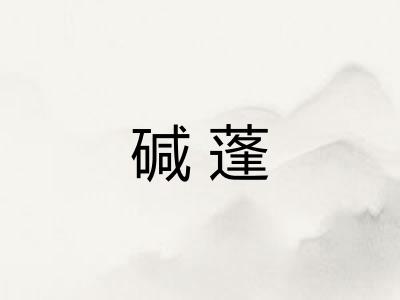 碱蓬