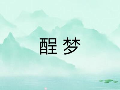 酲梦