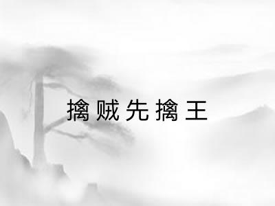 擒贼先擒王