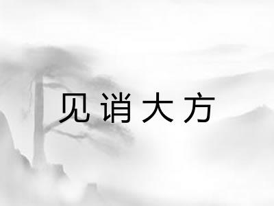 见诮大方