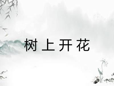 树上开花