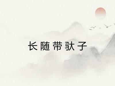 长随带驮子