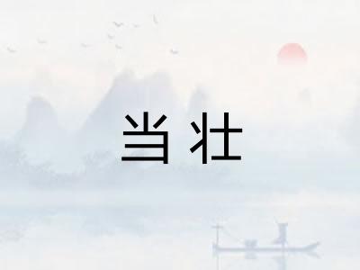当壮