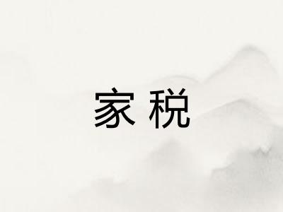 家税