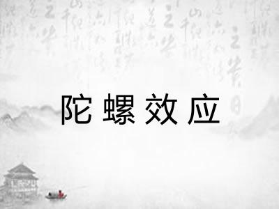 陀螺效应
