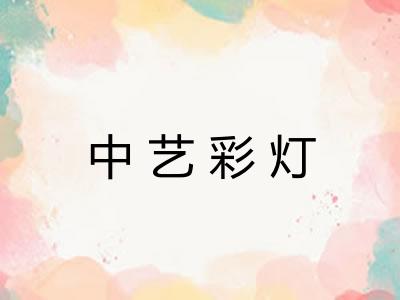中艺彩灯