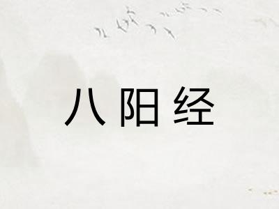 八阳经